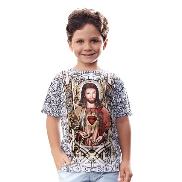 camiseta-infantil-sagrado-coracao-de-jesus-frente