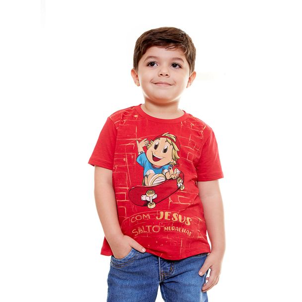 camiseta-infantil-com-jesus-salto-muralhas-vermelho-frente