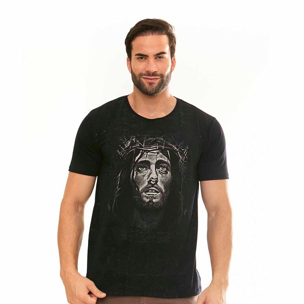 Camiseta Face de Cristo DV11895 Preto P