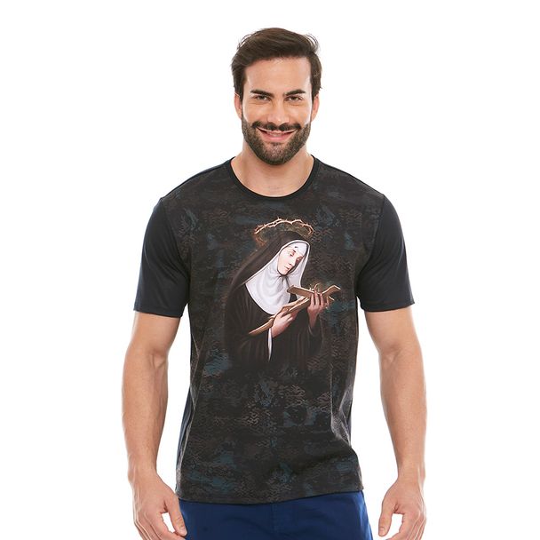 Camiseta Santa Rita de Cássia DV12192 Preto G
