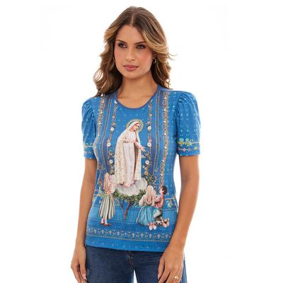 Baby-Look-Nossa-Senhora-de-Fatima-PR12491--azul-frente